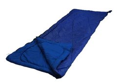 Демисезонный спальный мешок на молнии синий 200х85х2