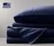 Простирадло Dark Blue сатинове Jefferson синє 143х215