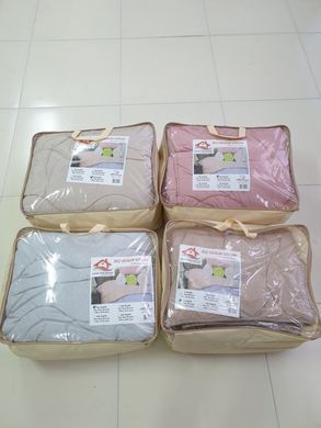 Стандартное кофейное силиконовое одеяло Organic cotton 140х210