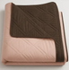 Покрывало Аквастоп двустороннее стёганое Vanila / Brown 210x240