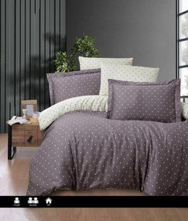 Комплект белья из Satin Point Lilac Евро