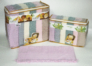 Комплект полотенец Cotton Delux (6 шт) Geometrik Sacakli, жаккард 50х90
