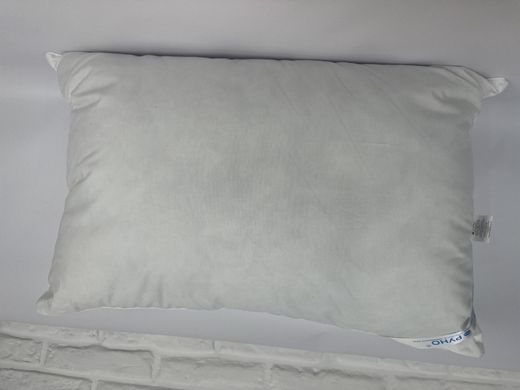Антиаллергенная подушка лебяжий пух 310LUX в тике 40х60