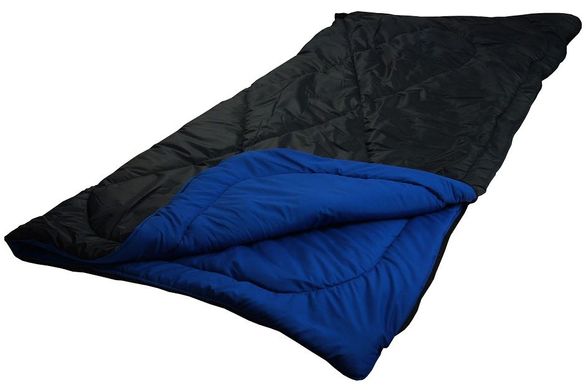 Зимний спальный мешок на молнии синий 200х85х2