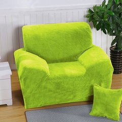 Замшевый чехол для кресла 90х140 Зеленый из микрофибры