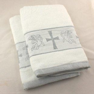 Крыжма для крещения серебро 70х140