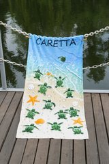 Рушник пляжний Caretta Черепашки