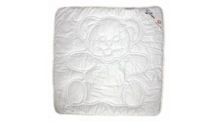 Дитяча полегшена ковдра TEDDY white тенсел Billerbeck 80х80