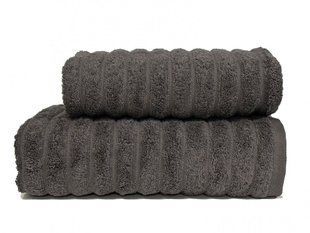 Серое полотенце Parisa 600г/м2, Line Cotton, хлопок 50х90