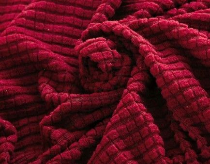 Універсальний чохол на стілець Бордовий трикотаж-жаккард