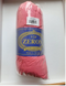 Трикотажная простынь на резинке розовая 90х200