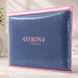 Махрова простирадло жаккард Туреччина синя індиго 150x220