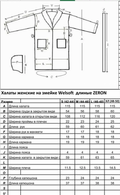 Бирюзовый женский халат на молнии с Мишуткой Welsoft S