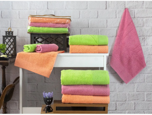 Кухонные полотенца в наборе 3 штуки размером Mermer 30х50