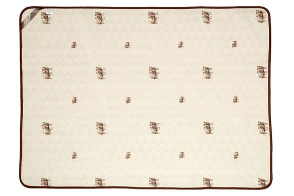 Детское демисезонное шерстяное одеяло Sheep в бязи