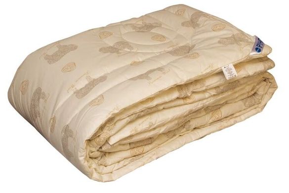 Зимове вовняну ковдра Комфорт Premium Wool в бязі 140х205