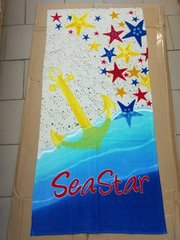 Полотенце пляжное SeaStar голубое