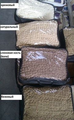 Универсальный чехол Burumcuk на диван кремовый Ария
