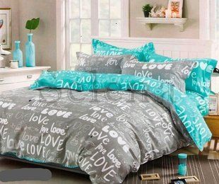Постельное белье из бязи Love Евро