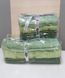Комплект зеленых полотенец бамбук 50х90 (3 шт), Bambu Aynali Agac