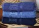 Комплект синіх рушників бамбук Aynali Agac Bamboo 50х90