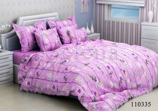 Постельное белье для подростка бязь Зебры Pink