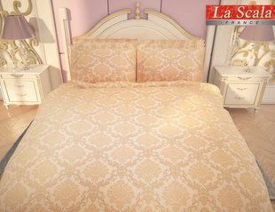 Комплект білизни P-015 Сатин фотопринт 3D La Scala Євро