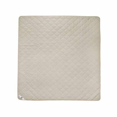 Демисезонное шерстяное одеяло Комфорт бежевое в микрофибре 200х220