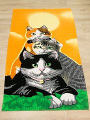 Пляжное полотенце Cats 75х150