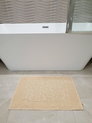 Коврик для ванной Zeron 50х70 бежевый Камушки