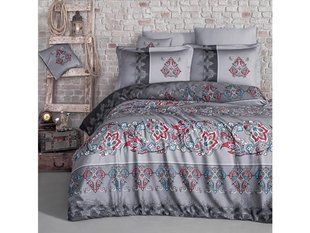 Постельный комплект Sateen Aran Simena V2 серое Семейный