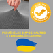 Чехол для офисного кресла темно-серый эластичный-жаккард L