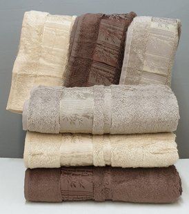 Комплект кофейных полотенец бамбук 70х140 (3 шт), Bambu Agac