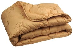 Теплое шерстяное одеяло Барашки в микрофибре 200х220