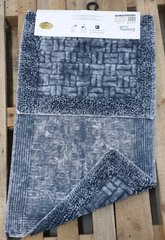 Комплект махрових килимків для ванної Vintage Mosso Cotton сіро-чорний