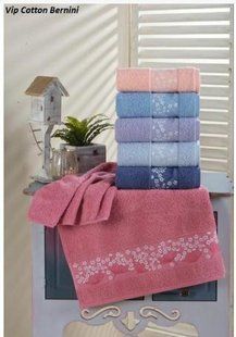Набор махровых полотенец Cestepe VIP Cotton (6 шт) Bernini