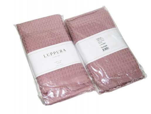 Ліловий набір вафельних рушників Luppura (2 шт)