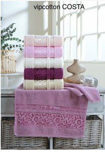 Набор махровых полотенец Cestepe VIP Cotton (6 шт) Costa