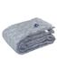 Зимнее силиконовое одеяло Серый вензель в бязи 200х220