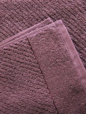 Пполотенце Parisa 500г/м2, Jacquard Cotton сливового цвета 70х140