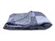 Стеганое покрывало или летнее одеяло серый " Узоры" 200х220