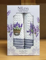 Вафельні кухонні рушники 50x70 (2шт.) Lavender