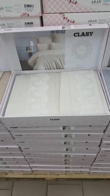 Набор постельного белья Sateen Mona v1-Ekru кремовый Евро