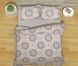 Комплект постельного белья бязь хлопок Pattern бежевый Евро