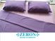 Постільний набір V3 фіолетовий з бавовни Cotton з простирадлом 160х200 на резинці