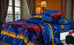 Подростковый набор постельного белья из ранфорса 20-211 Человек Паук