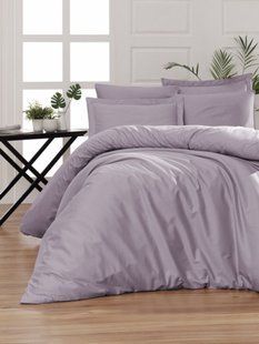 Набор постельного белья сатин Snazzy lavender лиловый Евро