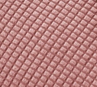Чохол на кутовий диван рожевий Slavich Трикотаж-Жаккард 1 + 2