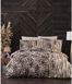 Сатиновое постельное белье Leopard Brown Евро
