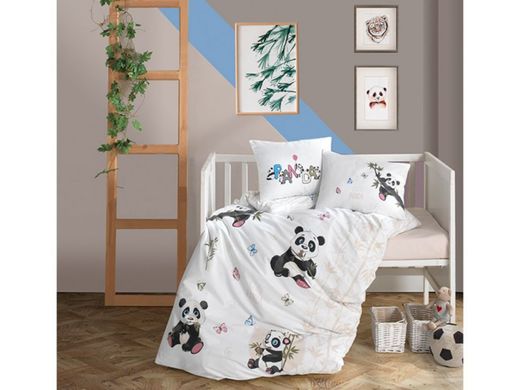 Постельный набор в кроватку Aran Ranforce Panda в кроватку Панда